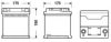 PSA 5600TL Starter Battery